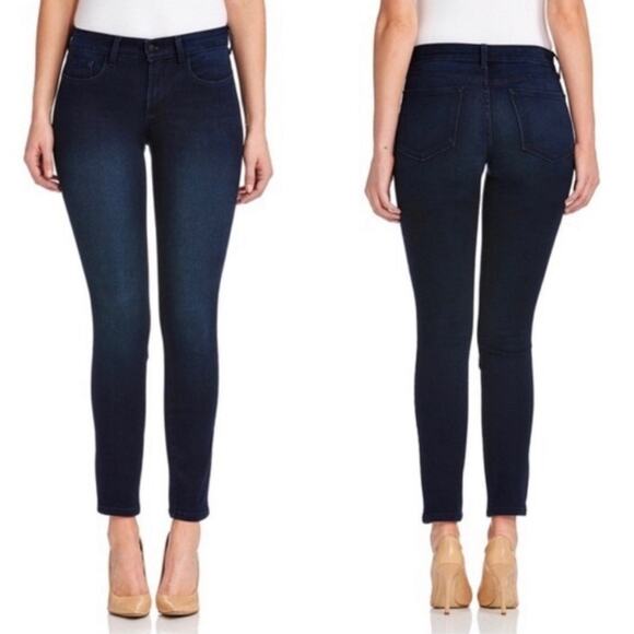NYDJ Women’s Jeans Alina Legging Mid Rise Skinny Ankle Dark Wash Size 14 Plus - Picture 1 of 9